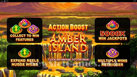 Action Boost Amber Island NetBet